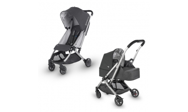 Bundle Minu V1 Stroller with carrycot Jordan Grey/Silver