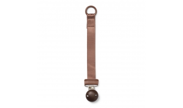 Pacifier Clip Wood Chocolate
