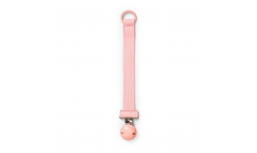 Pacifier Clip Wood Candy Pink