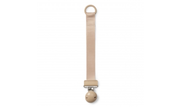 Pacifier Clip Wood Blushing Pink