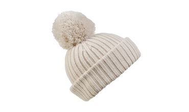 Wool Beanie Creamy White 6-12 m