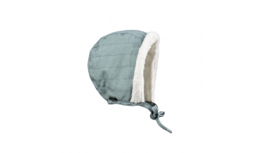 Winter Bonnet Pebble Green 0-3 m