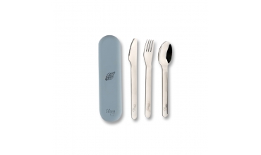 Cutlery Set with Silicone Case (set of 3) Spaceship