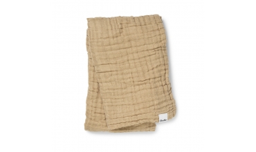 Crinkled Blanket Pure Khaki